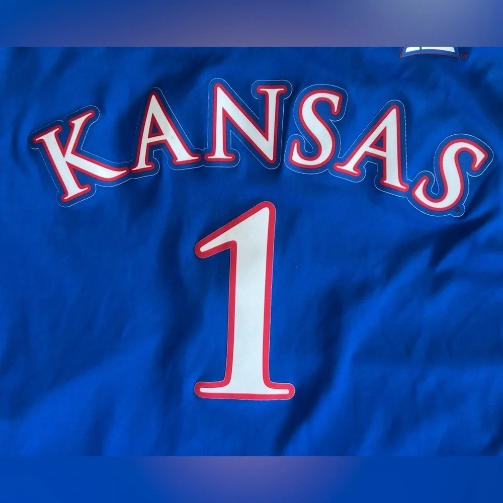 Kansas Jayhawks Adidas Team Basketball Jersey